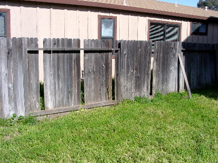 FENCE DAMAGE